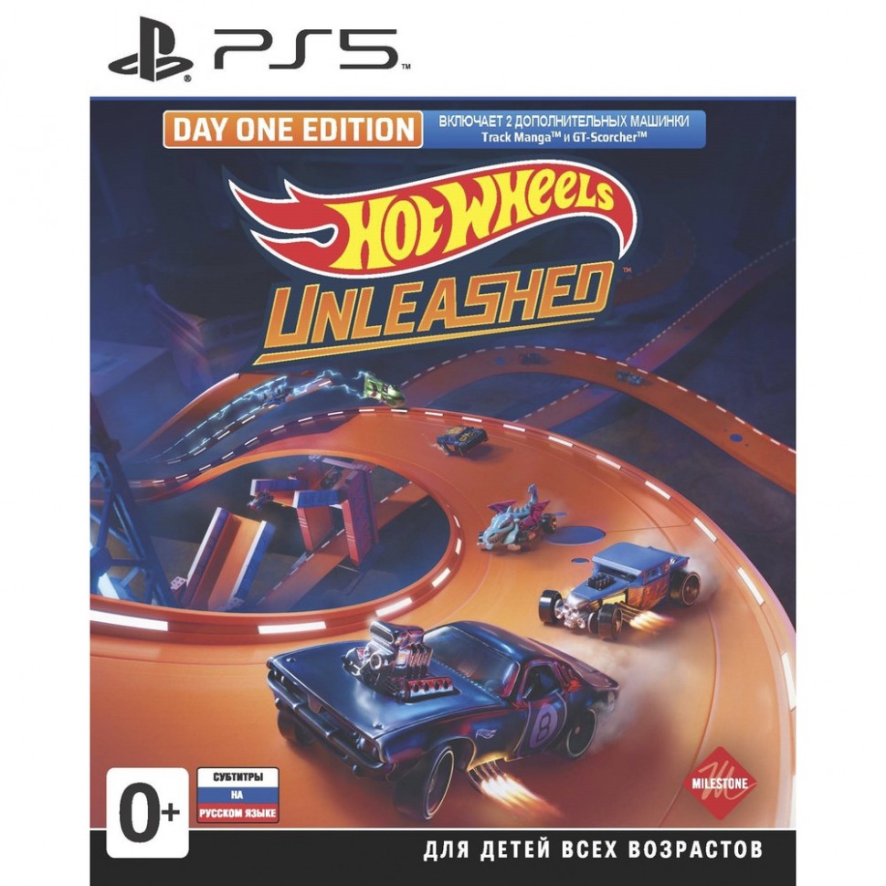 Hot Wheels Unleashed. Day One Edition PS5, русские субтитры Hot Wheels Unleashed. Day One Edition PS5, русские субтитры