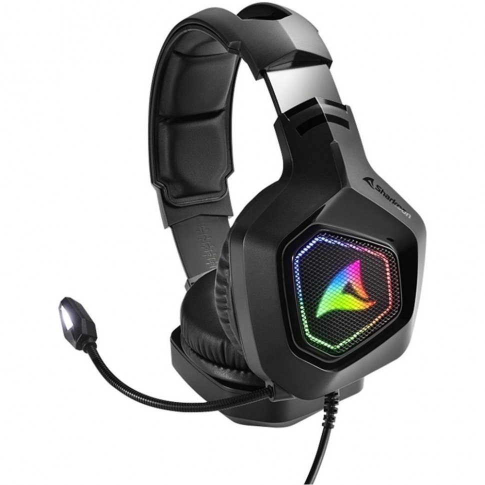 Компьютерная гарнитура Sharkoon Rush ER30 чёрный Компьютерная гарнитура Sharkoon Rush ER30 чёрный