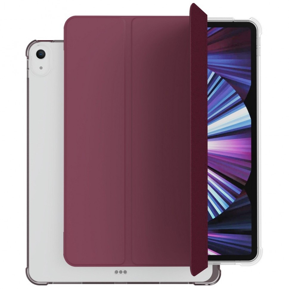 Чехол для планшета VLP Dual Folio для Apple iPad Air (2020) 10.9, марсала Чехол для планшета VLP Dual Folio для Apple iPad Air (2020) 10.9, марсала