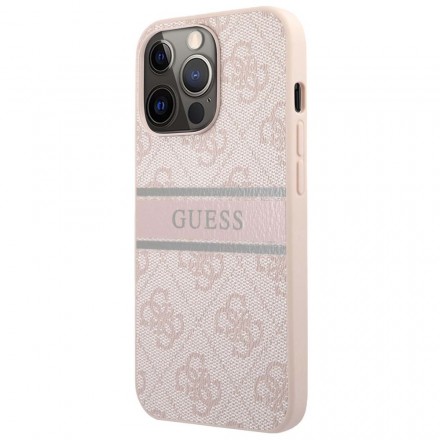 Чехол для смартфона Guess для Apple iPhone 13 Pro, розовый