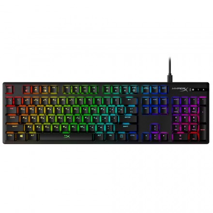 Клавиатура HyperX Alloy Origins чёрная (HX-KB6RDX-RU)