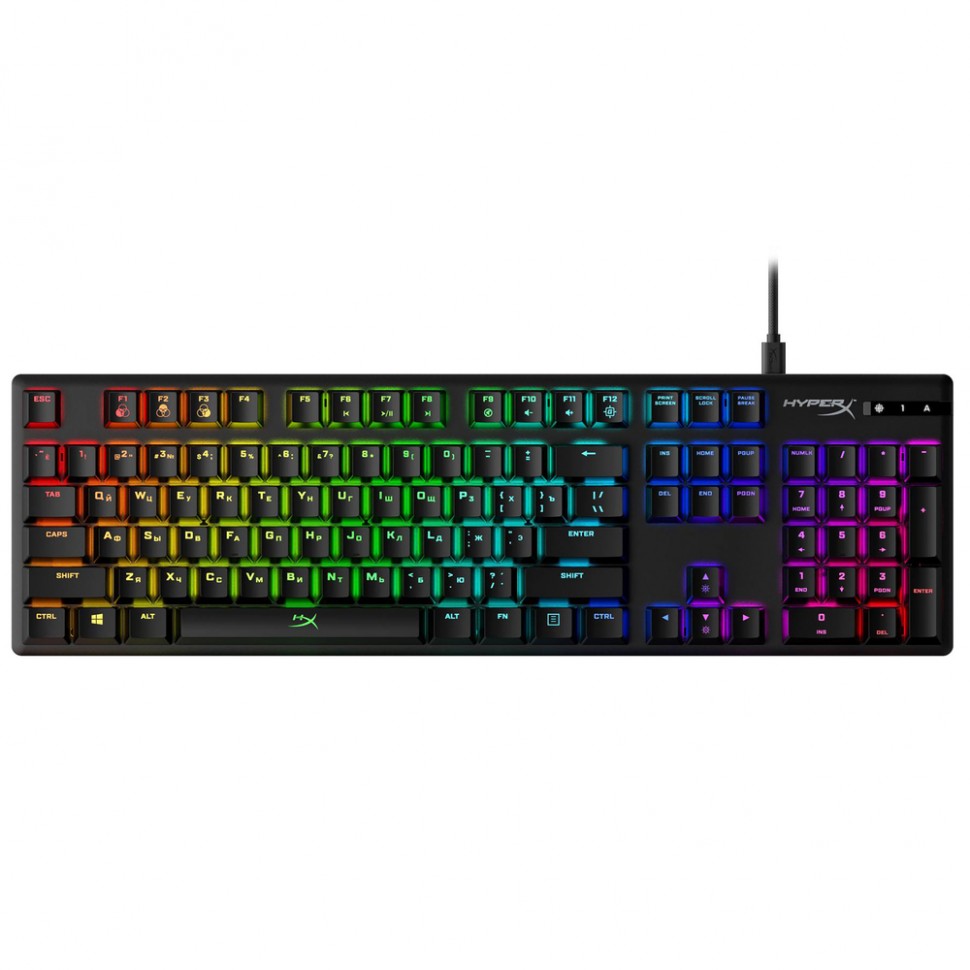Клавиатура HyperX Alloy Origins чёрная (HX-KB6RDX-RU) Клавиатура HyperX Alloy Origins чёрная (HX-KB6RDX-RU)