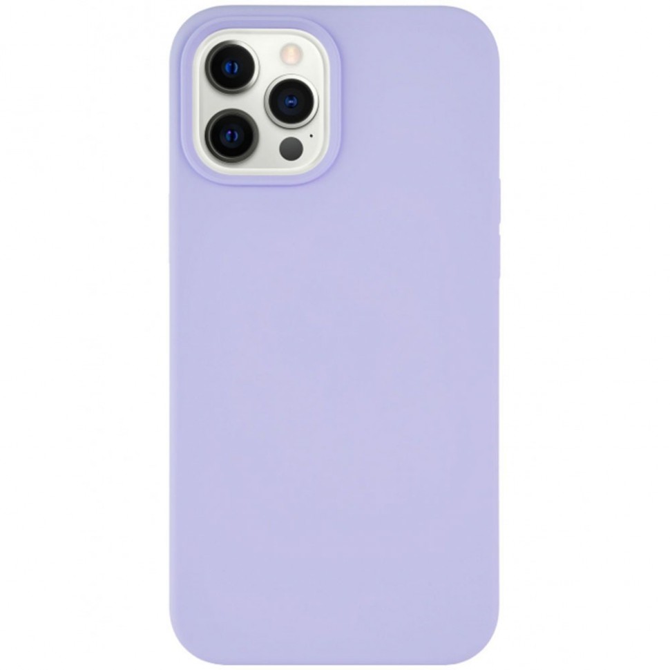 Чехол для смартфона VLP Silicone Сase для iPhone 12 Pro Max, фиолетовый Чехол для смартфона VLP Silicone Сase для iPhone 12 Pro Max, фиолетовый
