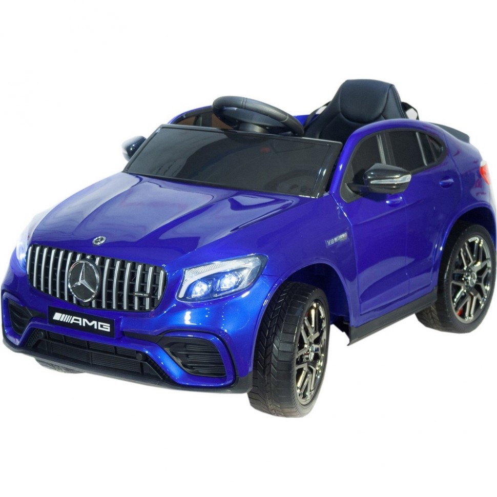 Детский электромобиль Toyland Mercedes Benz GLC 63S Coupe синий Детский электромобиль Toyland Mercedes Benz GLC 63S Coupe синий