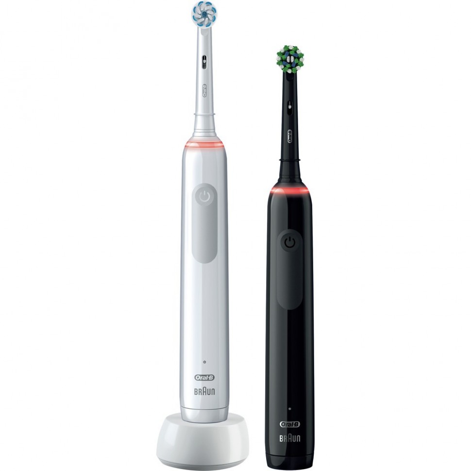 Набор Braun Oral-B Pro 3 D505.523.3H Black/White Набор Braun Oral-B Pro 3 D505.523.3H Black/White