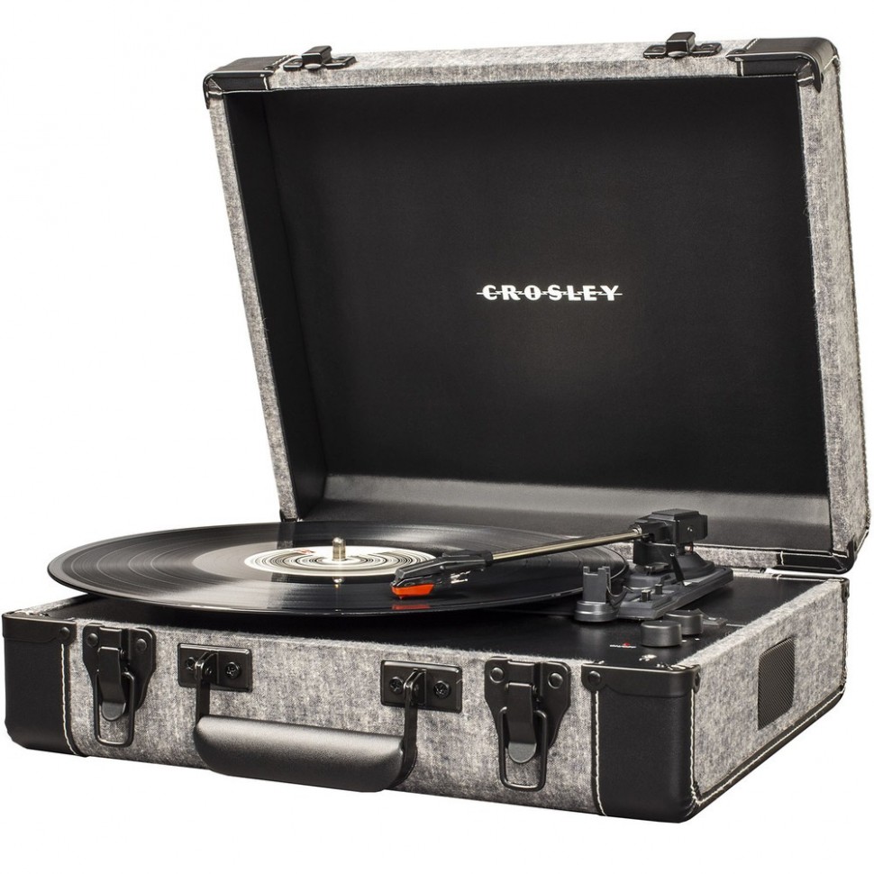 Проигрыватель виниловых пластинок Crosley Executive Deluxe CR6019D-SMK Проигрыватель виниловых пластинок Crosley Executive Deluxe CR6019D-SMK