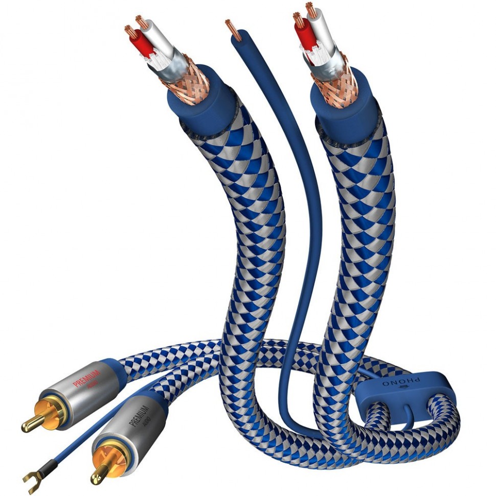 Кабель Inakustik Preмiuм Phono Cable 00405120 RCA - RCA, 2.0 м Кабель Inakustik Preмiuм Phono Cable 00405120 RCA - RCA, 2.0 м