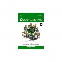 Карта оплаты подписки Microsoft Xbox Game Pass на  6 месяцев