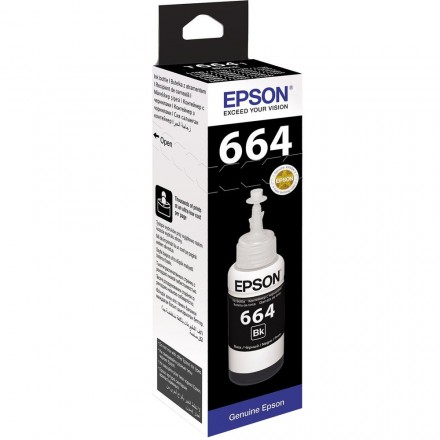 Картридж Epson C13T66414A черный