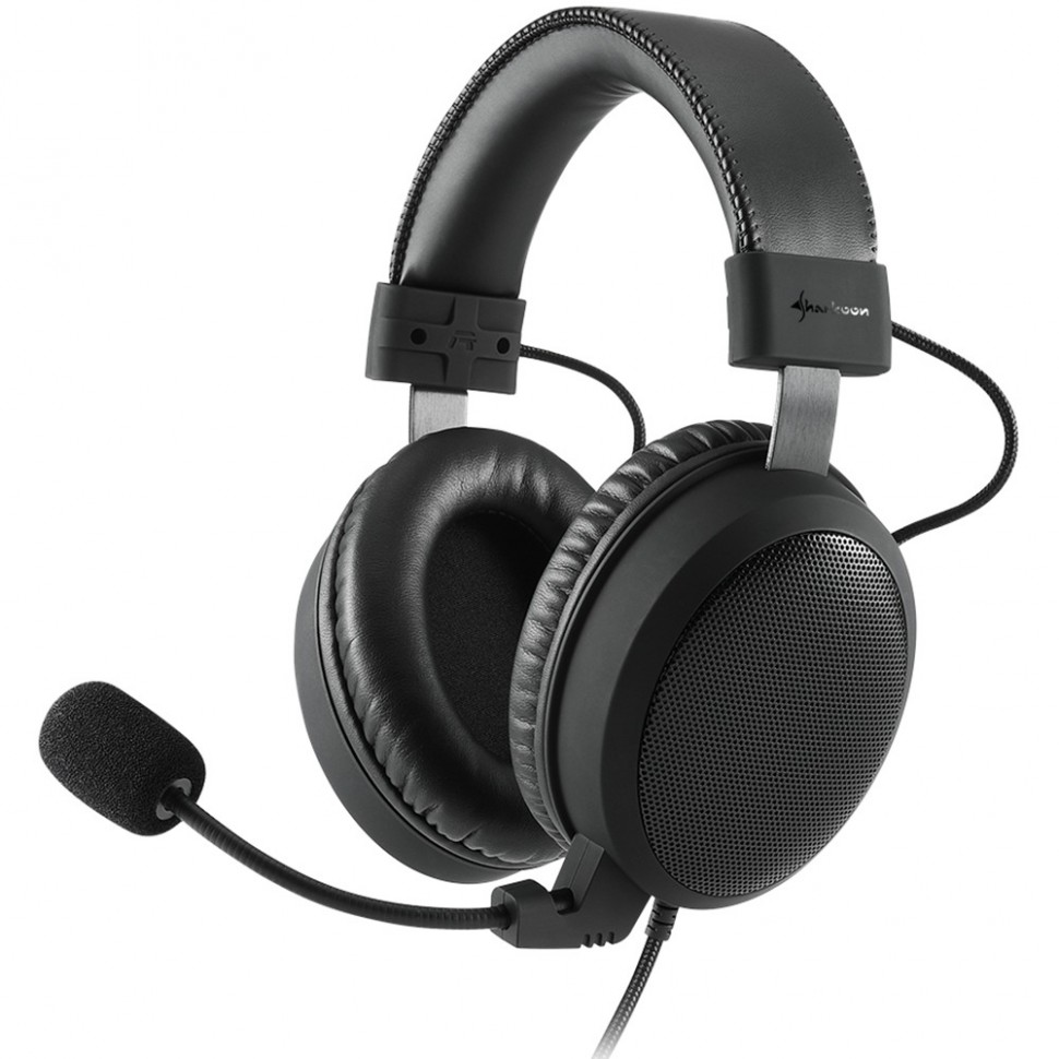 Компьютерная гарнитура Sharkoon Skiller B1 черный Компьютерная гарнитура Sharkoon Skiller B1 черный