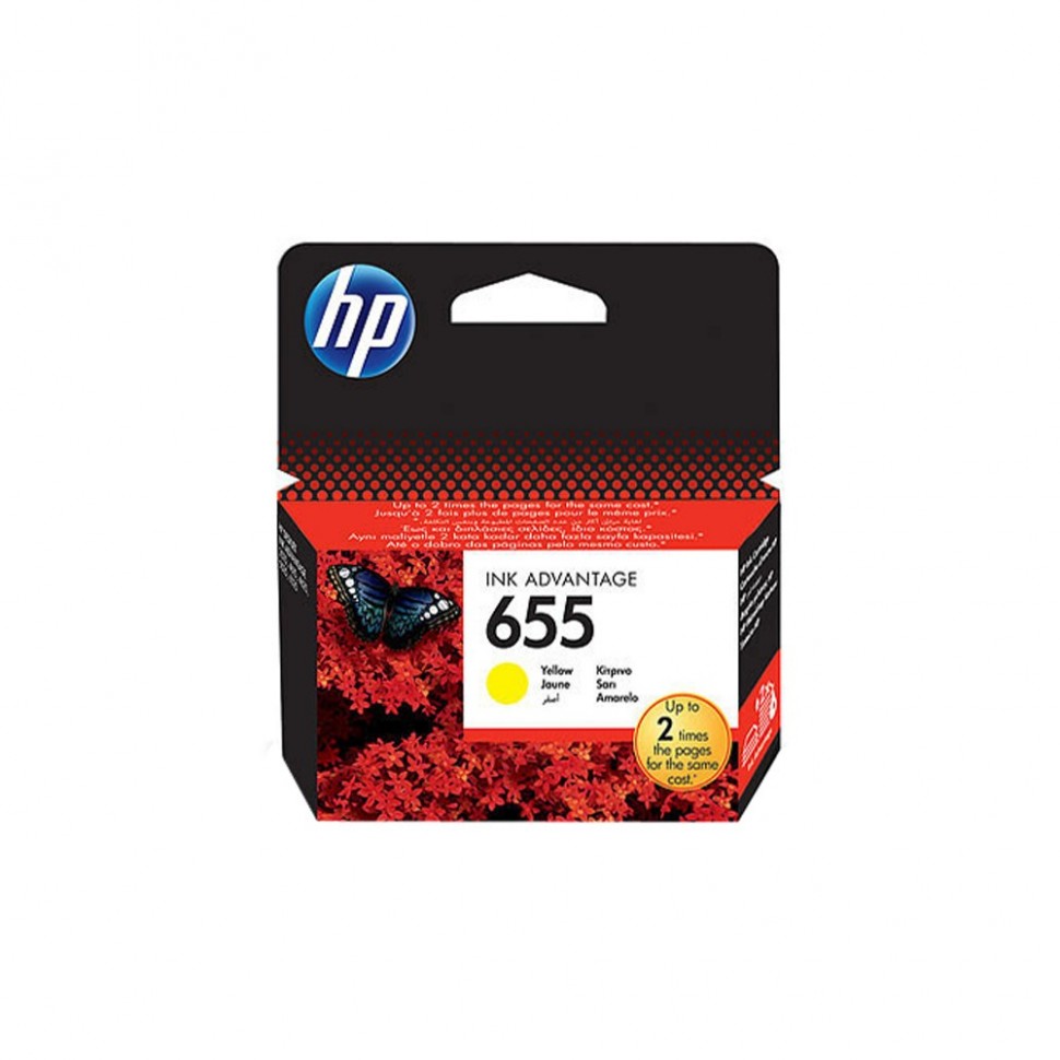 Картридж HP N655 жёлтый (CZ112AE) Картридж HP N655 жёлтый (CZ112AE)