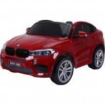 Детский электромобиль Toyland BMW X6M красный