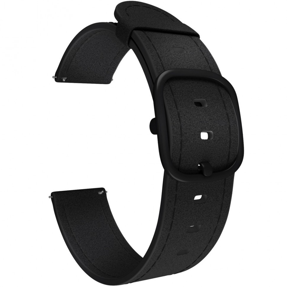 Ремешок для умных часов Lyambda Minkar 22 мм, черный (DSP-03-22) Ремешок для умных часов Lyambda Minkar 22 мм, черный (DSP-03-22)