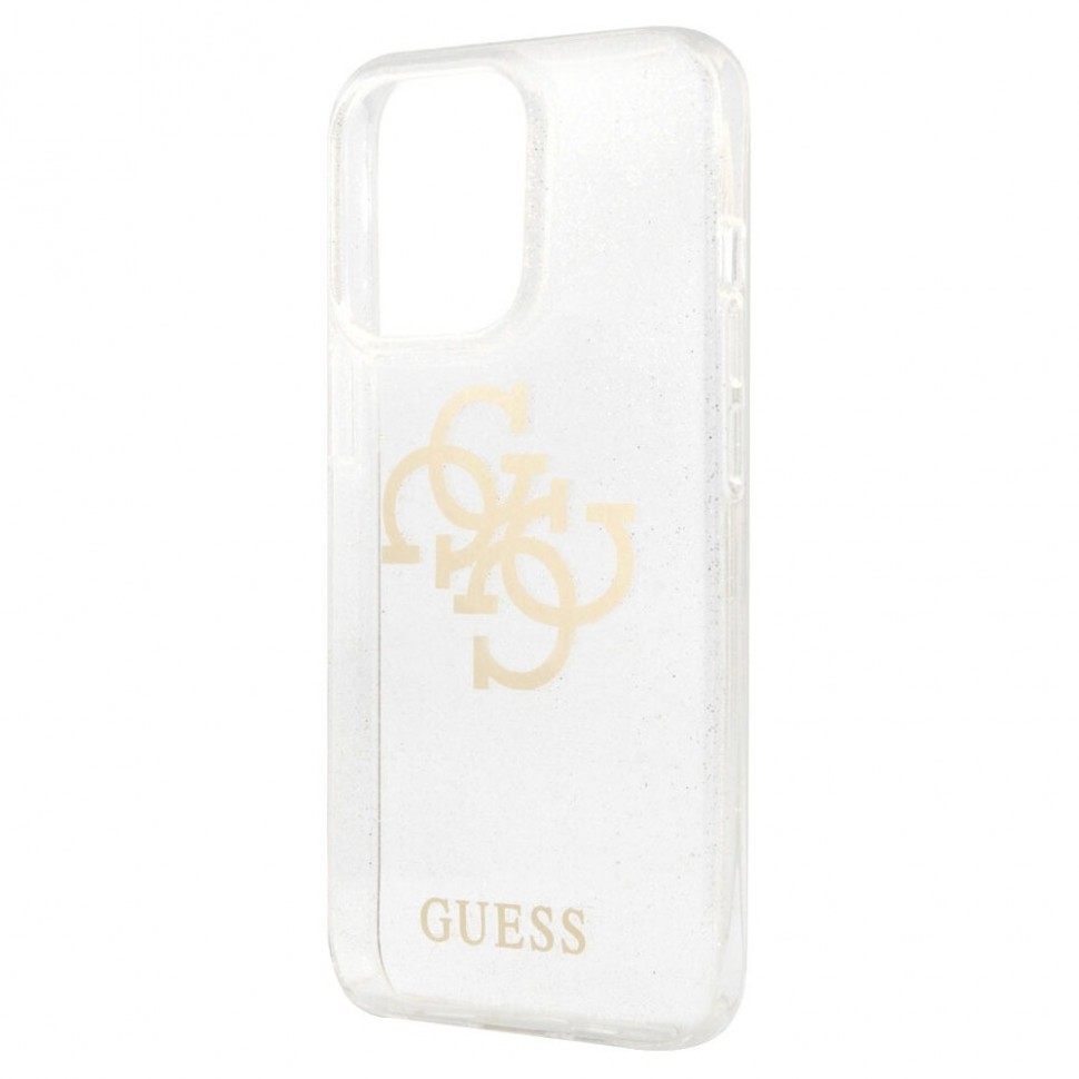 Чехол для смартфона Guess для Apple iPhone 13 Pro, прозрачный Чехол для смартфона Guess для Apple iPhone 13 Pro, прозрачный