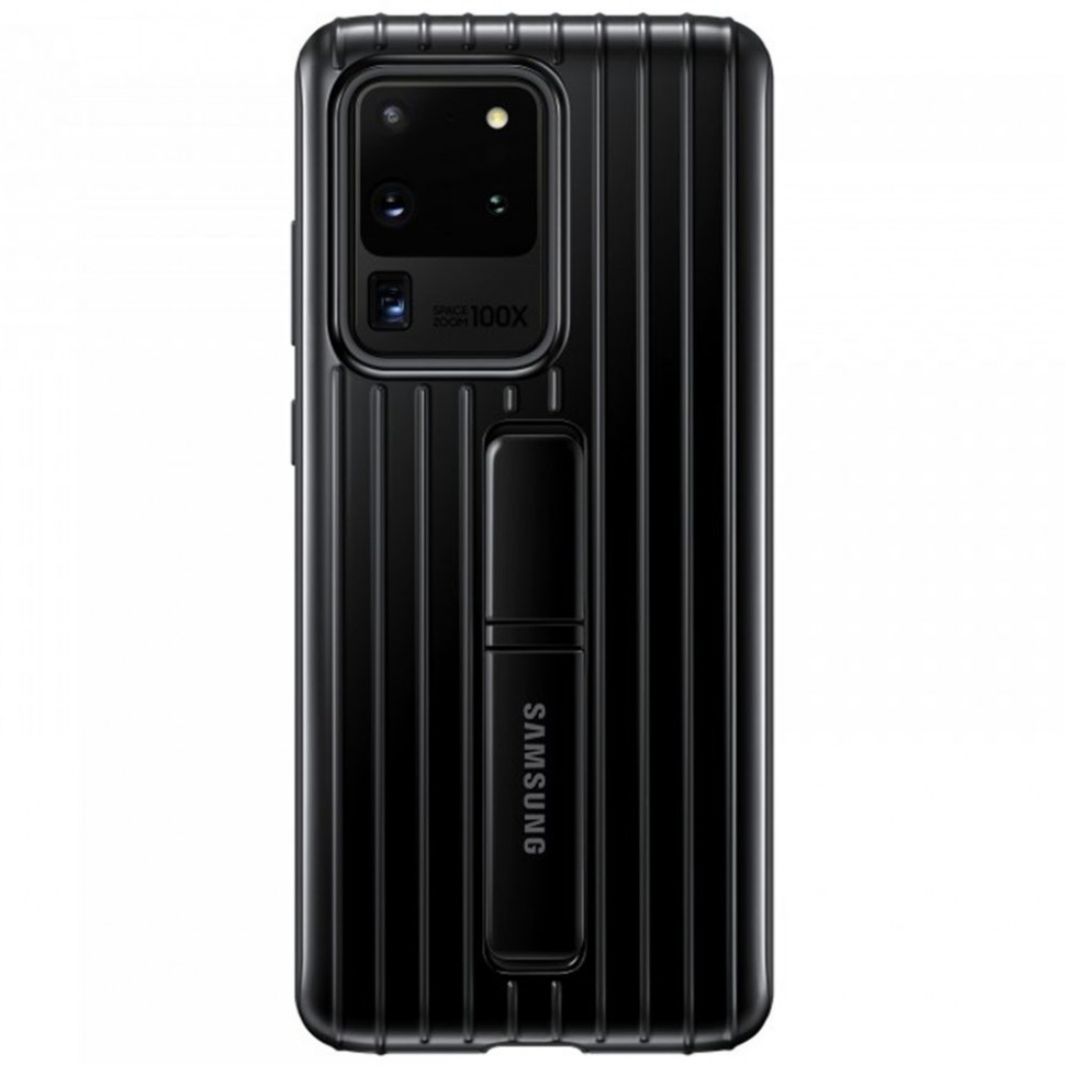 Чехол для смартфона Samsung Protective Standing Cover Galaxy S20 Ultra, black Чехол для смартфона Samsung Protective Standing Cover Galaxy S20 Ultra, black