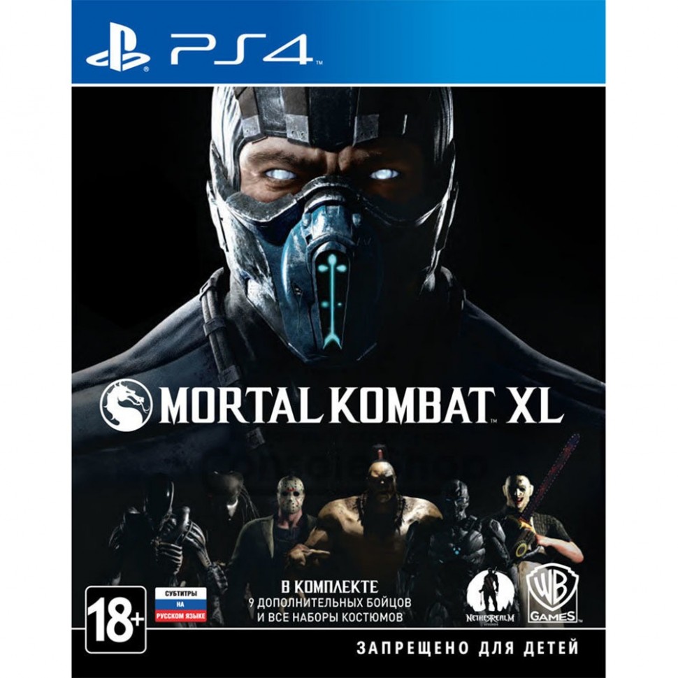 Mortal Kombat XL PS4, русская версия Mortal Kombat XL PS4, русская версия