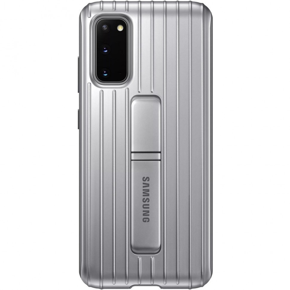 Чехол для смартфона Samsung Protective Standing Cover Galaxy S20, silver Чехол для смартфона Samsung Protective Standing Cover Galaxy S20, silver
