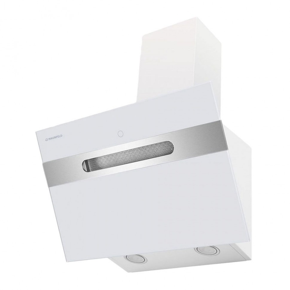 Вытяжка Maunfeld MOON 60 Glass White/ Inox Insert Вытяжка Maunfeld MOON 60 Glass White/ Inox Insert