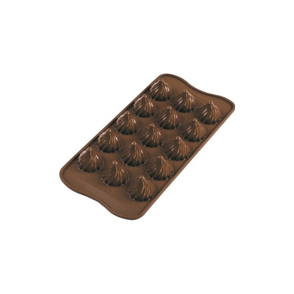 Форма для приготовления конфет Silikomart Choco Flame 22.147.77.0065 Форма для приготовления конфет Silikomart Choco Flame 22.147.77.0065
