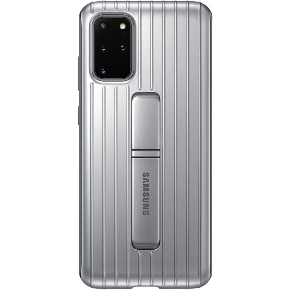 Чехол для смартфона Samsung Protective Standing Cover Galaxy S20+, silver Чехол для смартфона Samsung Protective Standing Cover Galaxy S20+, silver
