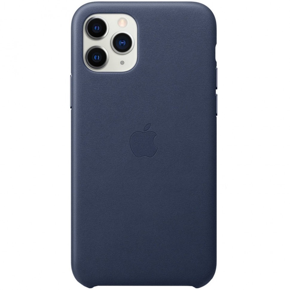 Чехол для смартфона Apple iPhone 11 Pro Leather Case, синий Чехол для смартфона Apple iPhone 11 Pro Leather Case, синий