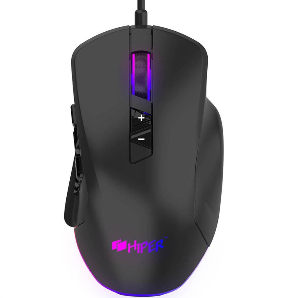 Компьютерная мышь Hiper Quantum QM-2 чёрная Компьютерная мышь Hiper Quantum QM-2 чёрная