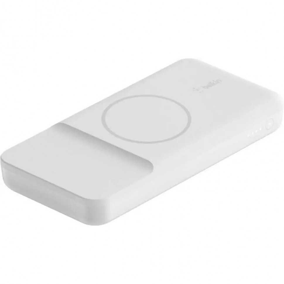 Внешний аккумулятор Belkin Magnetic Wireless 10000 мАч (BPD001btWH), белый Внешний аккумулятор Belkin Magnetic Wireless 10000 мАч (BPD001btWH), белый