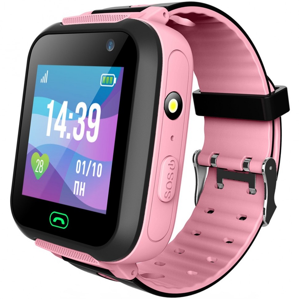 Детские смарт-часы Jet Kid SWIMMER розовый Детские смарт-часы Jet Kid SWIMMER розовый