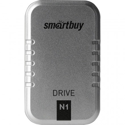 Внешний жесткий диск  SmartBuy 512GB N1 Drive Silver (SB512GB-N1S-U31C)