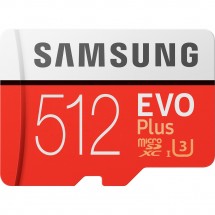 Карта памяти Samsung MicroSD 512GB Class 10 EVO Plus (MB-MC512HA/RU)