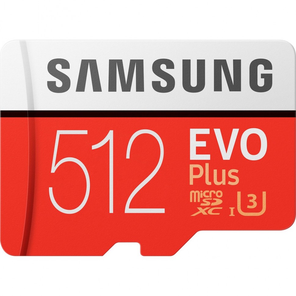 Карта памяти Samsung MicroSD 512GB Class 10 EVO Plus (MB-MC512HA/RU) Карта памяти Samsung MicroSD 512GB Class 10 EVO Plus (MB-MC512HA/RU)