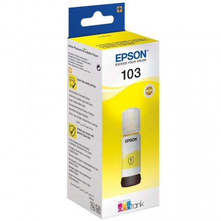 Картридж Epson C13T00S44A желтый