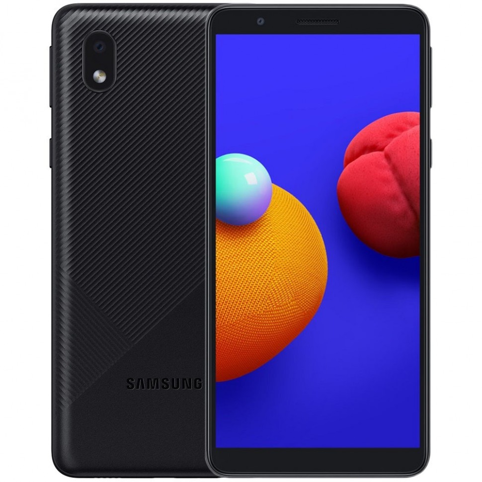 Смартфон Samsung Galaxy A01 Core 16 ГБ чёрный Смартфон Samsung Galaxy A01 Core 16 ГБ чёрный