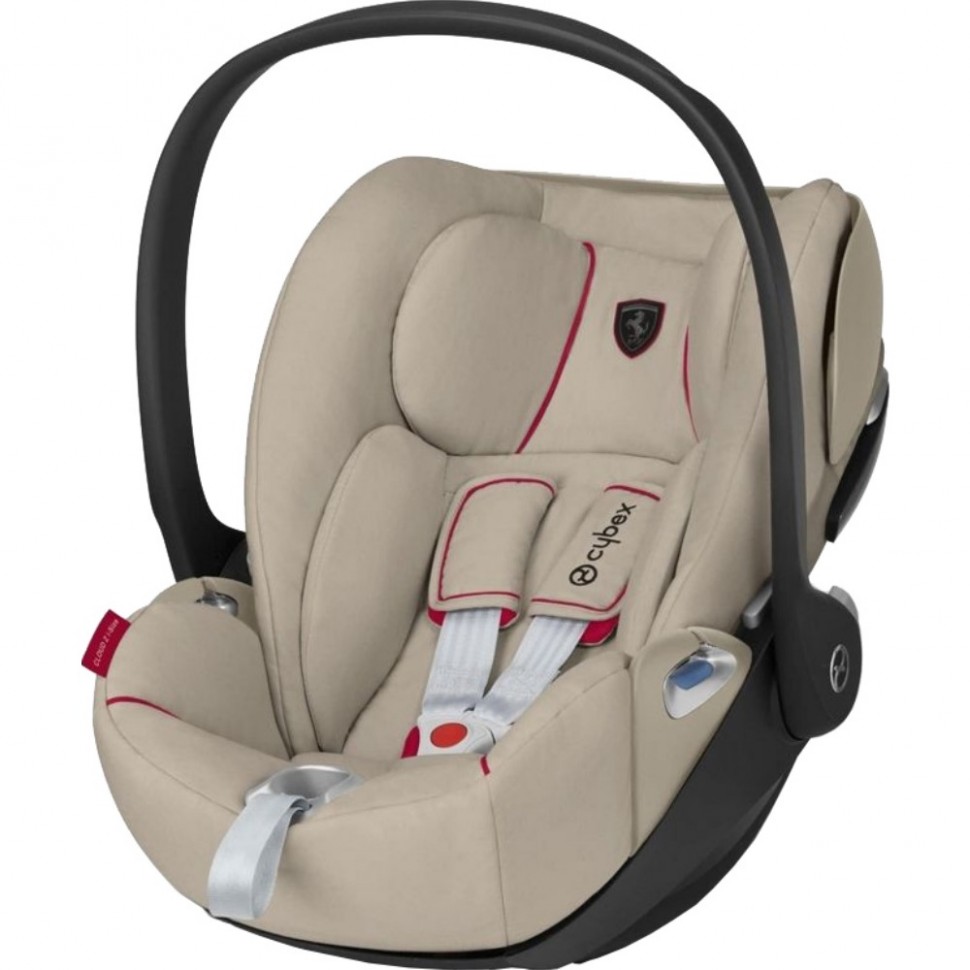 Детское автокресло Cybex Cloud Z i-size FE Ferrari Silver Grey Детское автокресло Cybex Cloud Z i-size FE Ferrari Silver Grey