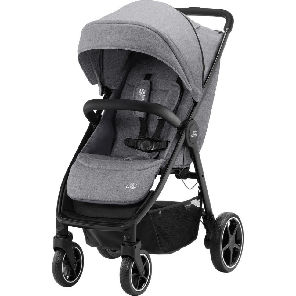 Детская коляска Britax Roemer B-Agile R Elephant Grey/Black Детская коляска Britax Roemer B-Agile R Elephant Grey/Black