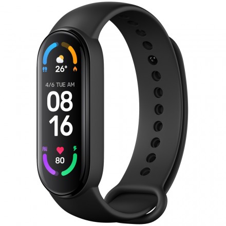 Фитнес-браслет Xiaomi Mi Band 6 NFC чёрный