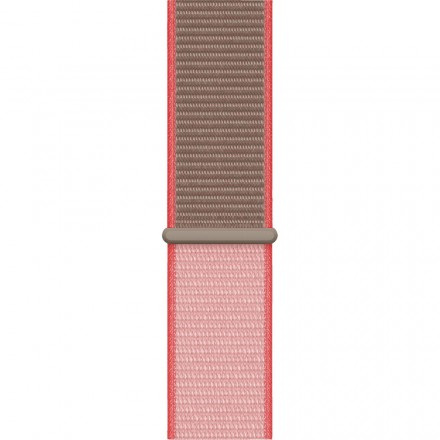 Ремешок для умных часов Apple Watch Sport Loop 40 мм, розовый неон (MXMN2ZM/A)