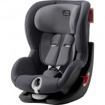Детское автокресло Britax Roemer King II Black Series Storm Grey Trendline