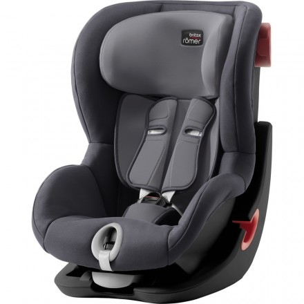 Детское автокресло Britax Roemer King II Black Series Storm Grey Trendline