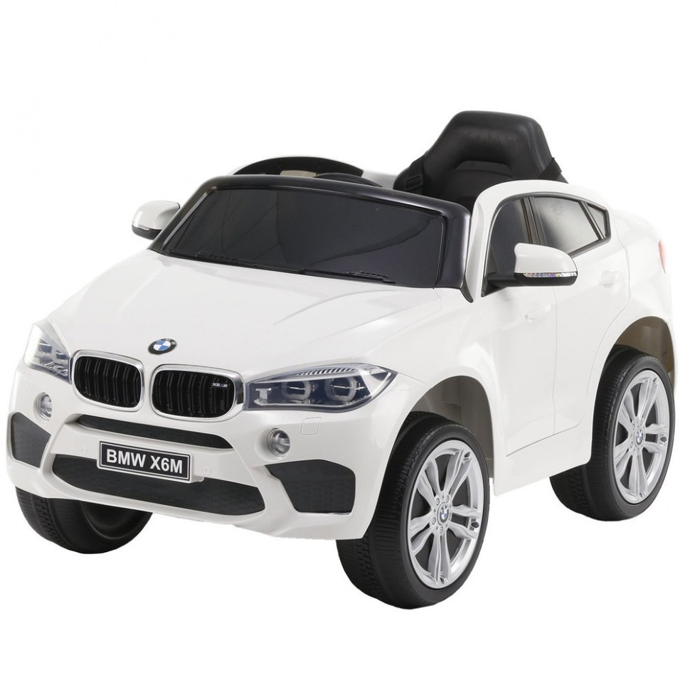 Детский электромобиль Toyland BMW X6M mini белый Детский электромобиль Toyland BMW X6M mini белый