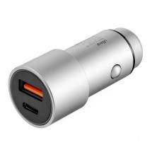 Автомобильное зарядное устройство uBear RIDE Car Charger CC04GR01-AD, серый