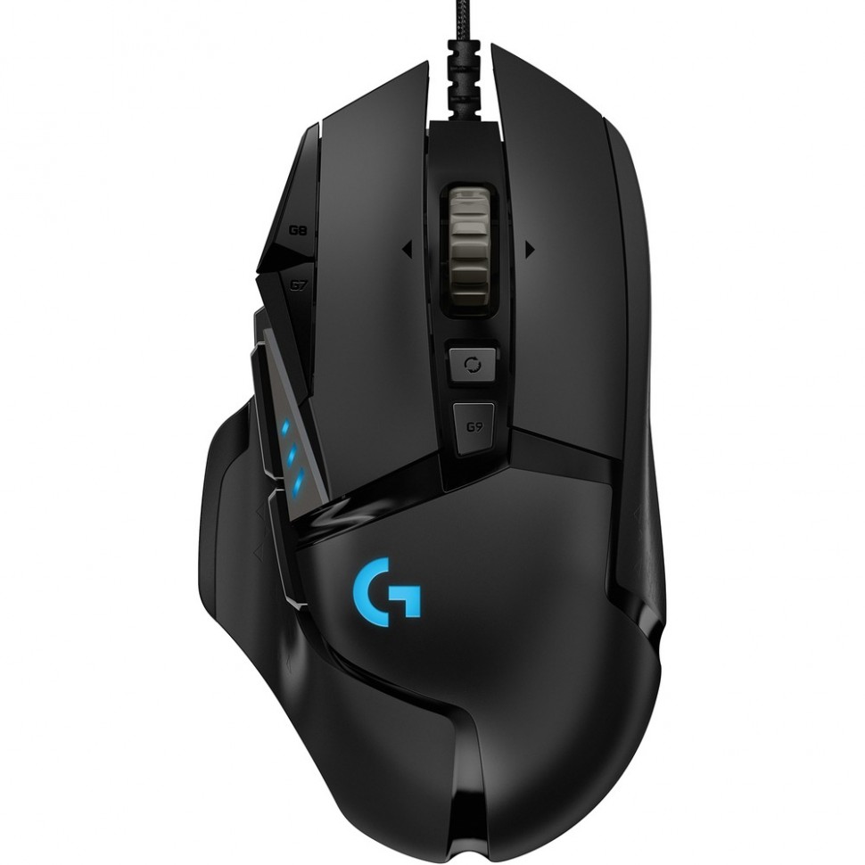 Компьютерная мышь Logitech HERO G502 черный (910-005470) Компьютерная мышь Logitech HERO G502 черный (910-005470)