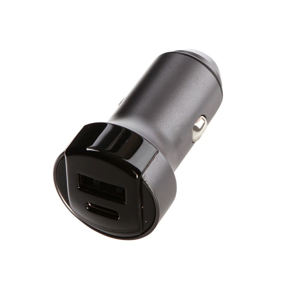 Автомобильное зарядное устройство Red Line АС-19, серый Автомобильное зарядное устройство Red Line АС-19, серый