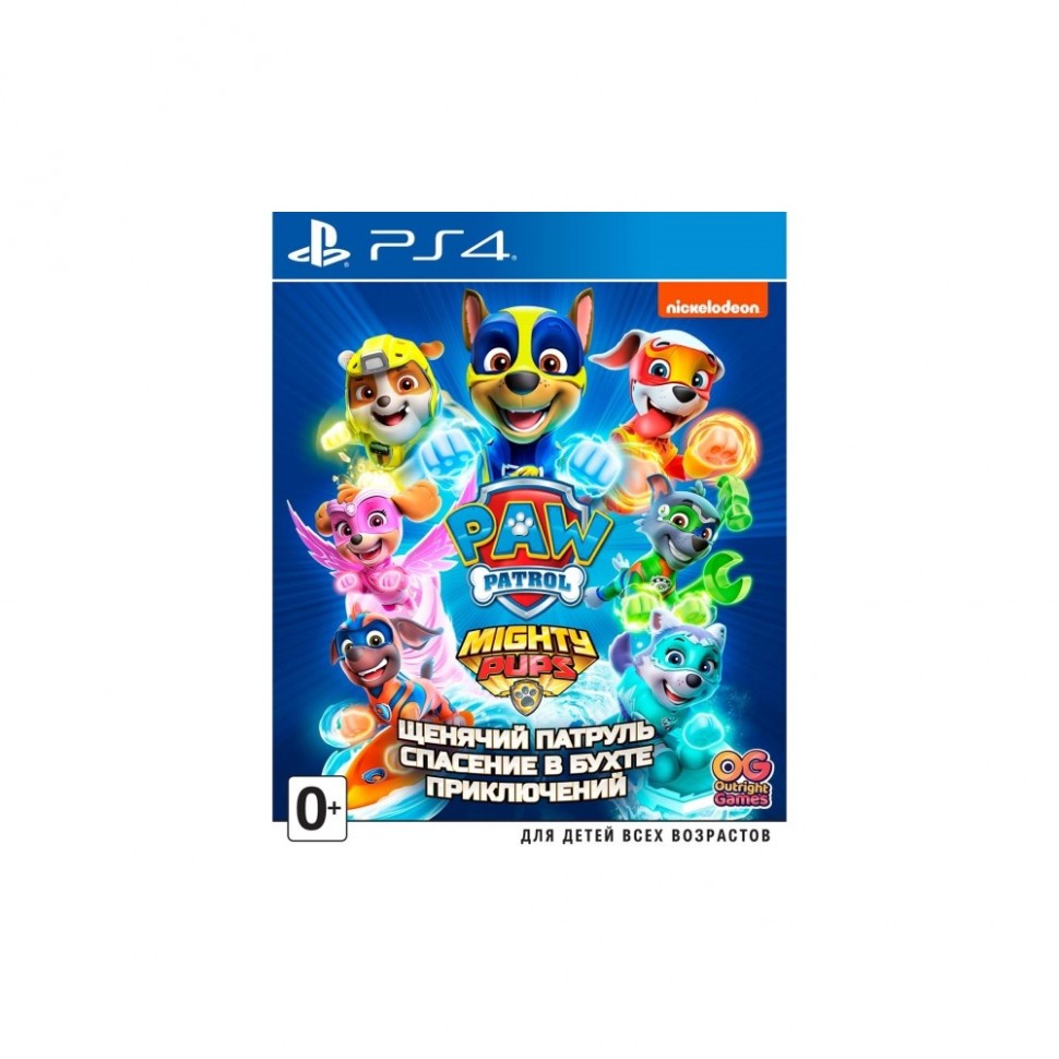 Щенячий патруль: Мега-щенки спасают Бухту Приключений PS4, русская версия Щенячий патруль: Мега-щенки спасают Бухту Приключений PS4, русская версия