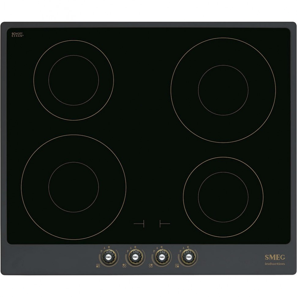 Варочная поверхность Smeg SI764AOM Cortina