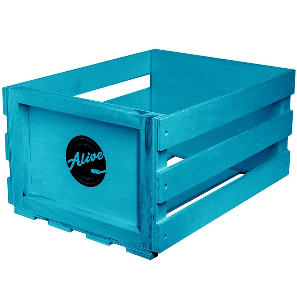 Ящик для пластинок Alive Audio Nature, Blue