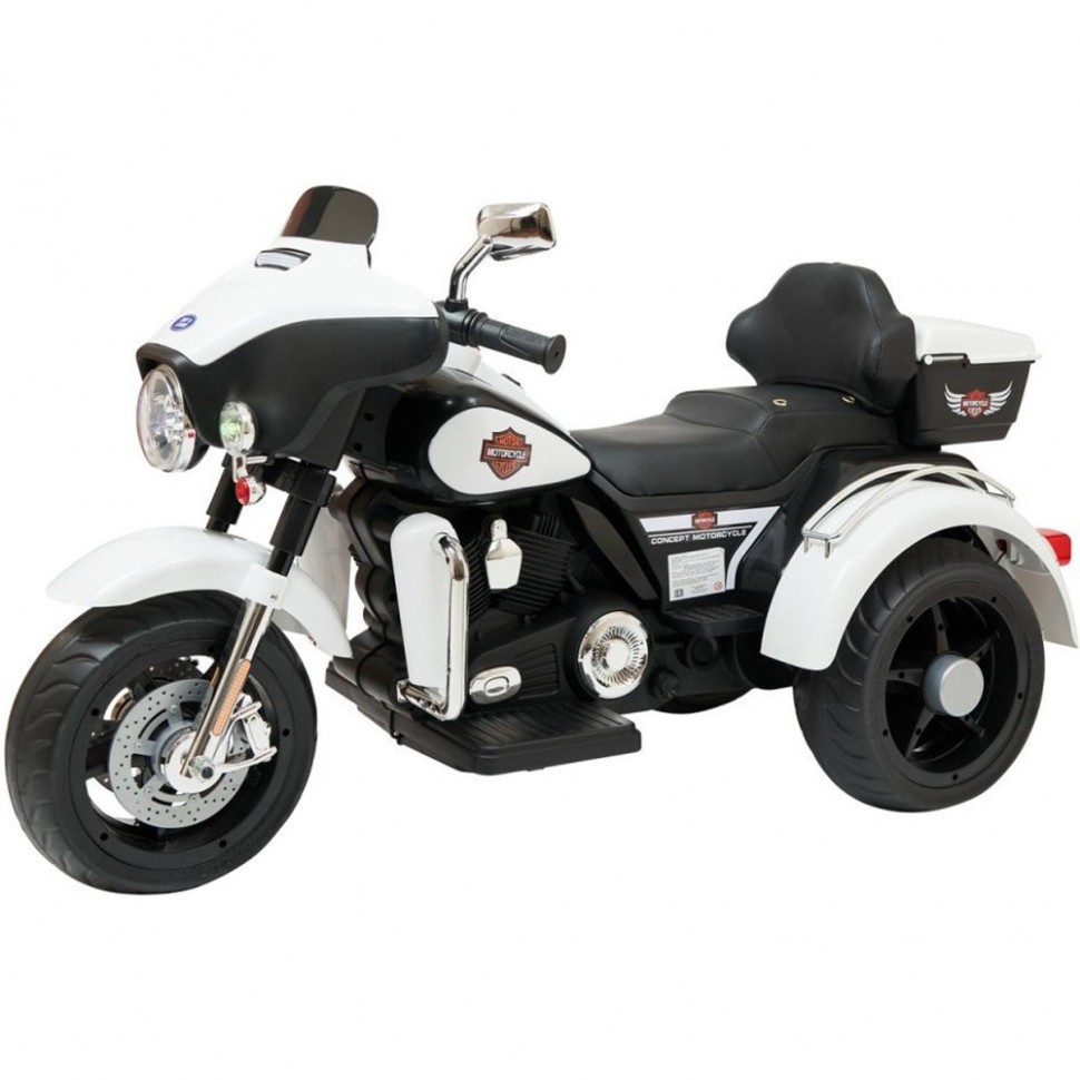 Детский трицикл Toyland Harley-Davidson Moto YBD7173 белый Детский трицикл Toyland Harley-Davidson Moto YBD7173 белый