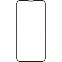 Защитное стекло VLP для Apple iPhone 12/12 Pro, чёрная рамка